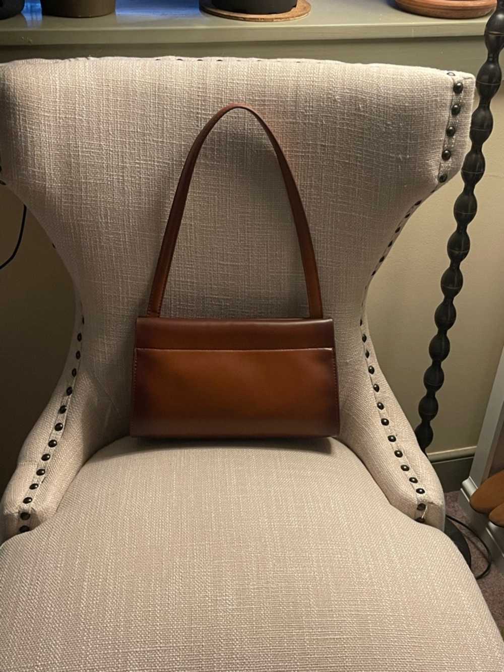 ASOS Brown Leather Shoulder Bag